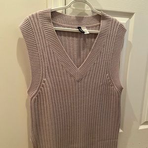 Lavender Sweater Vest